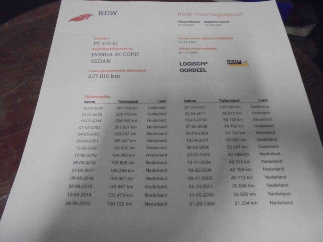 Honda Accord in de gewilde 2.0 i uitvoering,apk en N.A.P leuke auto