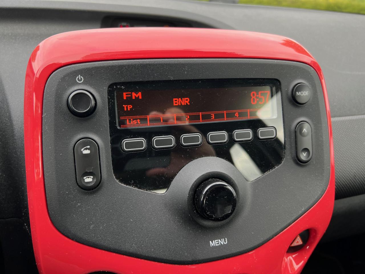Bijna nieuwe Citroen C1 met open dak uit 2015