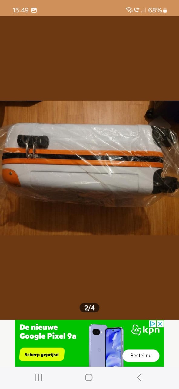 Post loterij koffer nieuw.