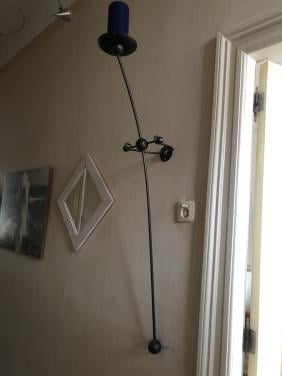 2 kandelaars voor aan de muur