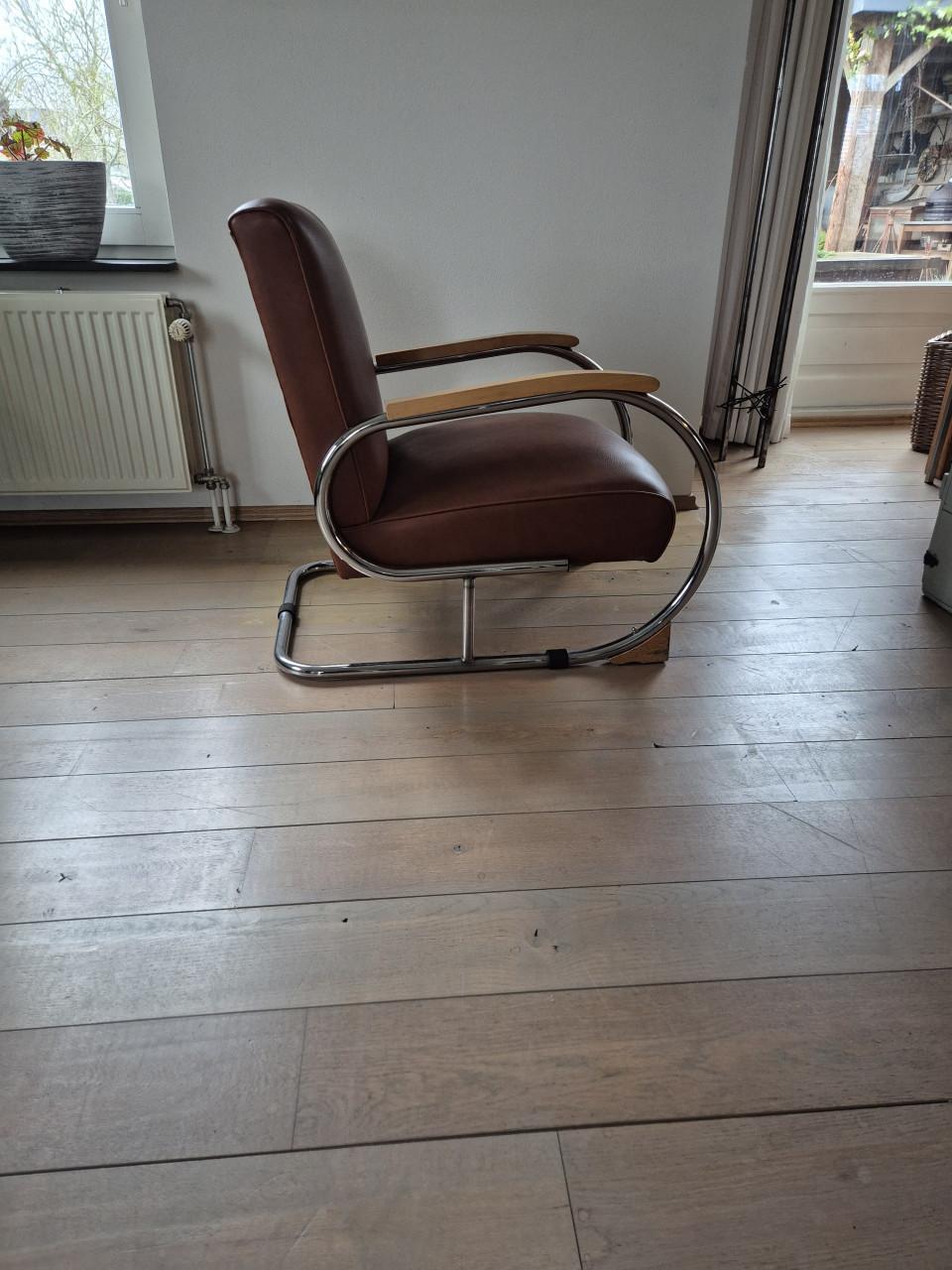 Vintage relaxstoel Tubax Vilvoure