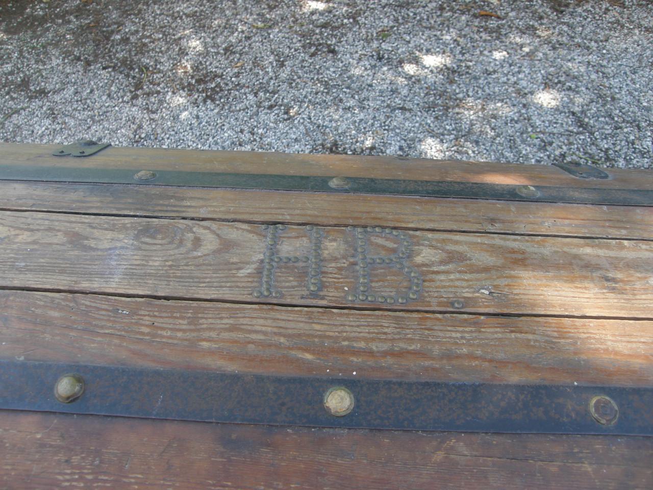 Scheepskist / hutkoffer