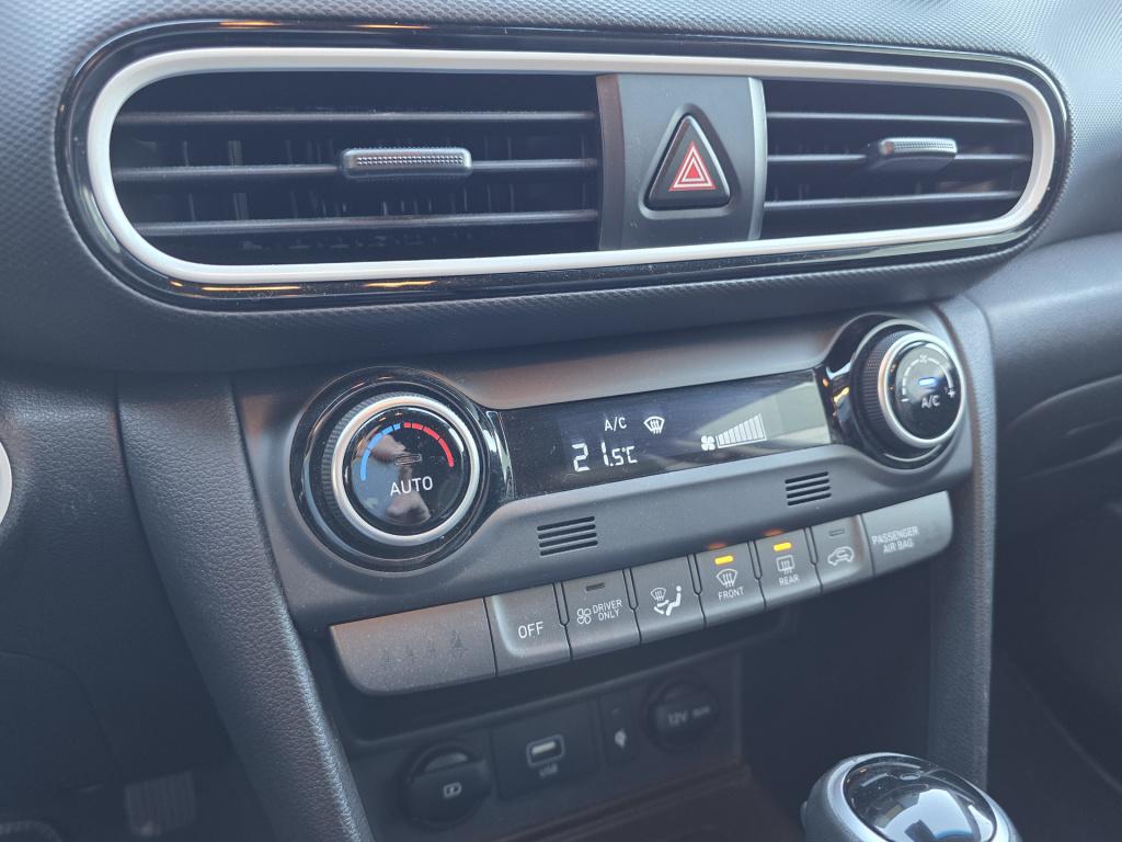 Hyundai Kona 1.6 gdi hev premium | lederen bekleding | stoel/stuur verwarmi