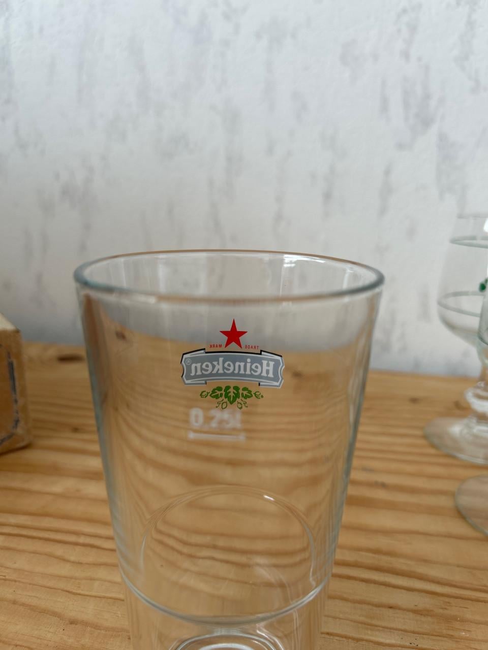 Heineken glazen