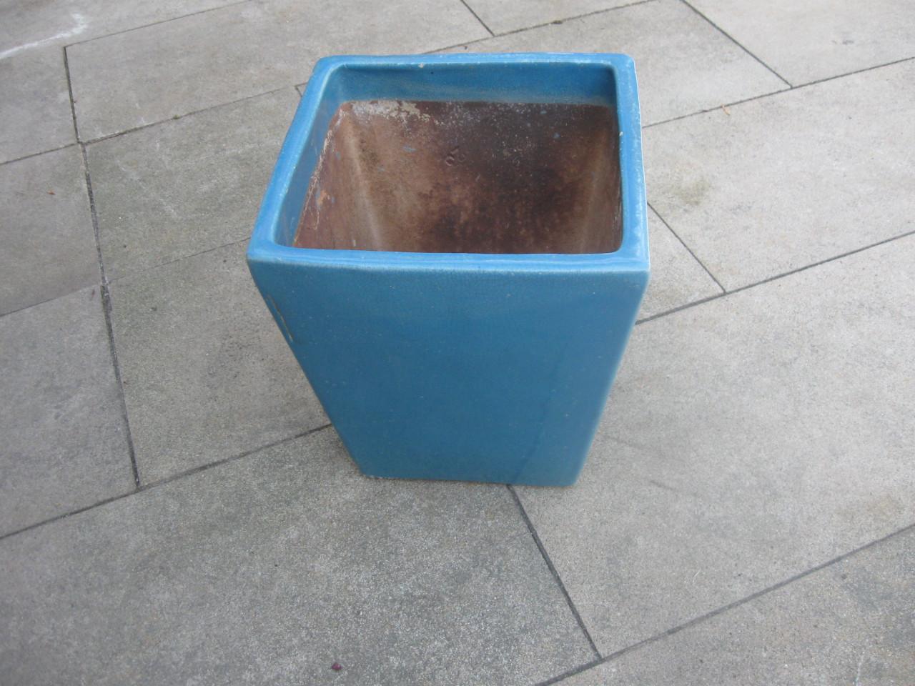 Geglazuurde bloembak