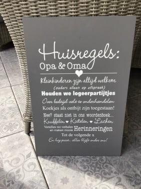 Opa/Oma bord