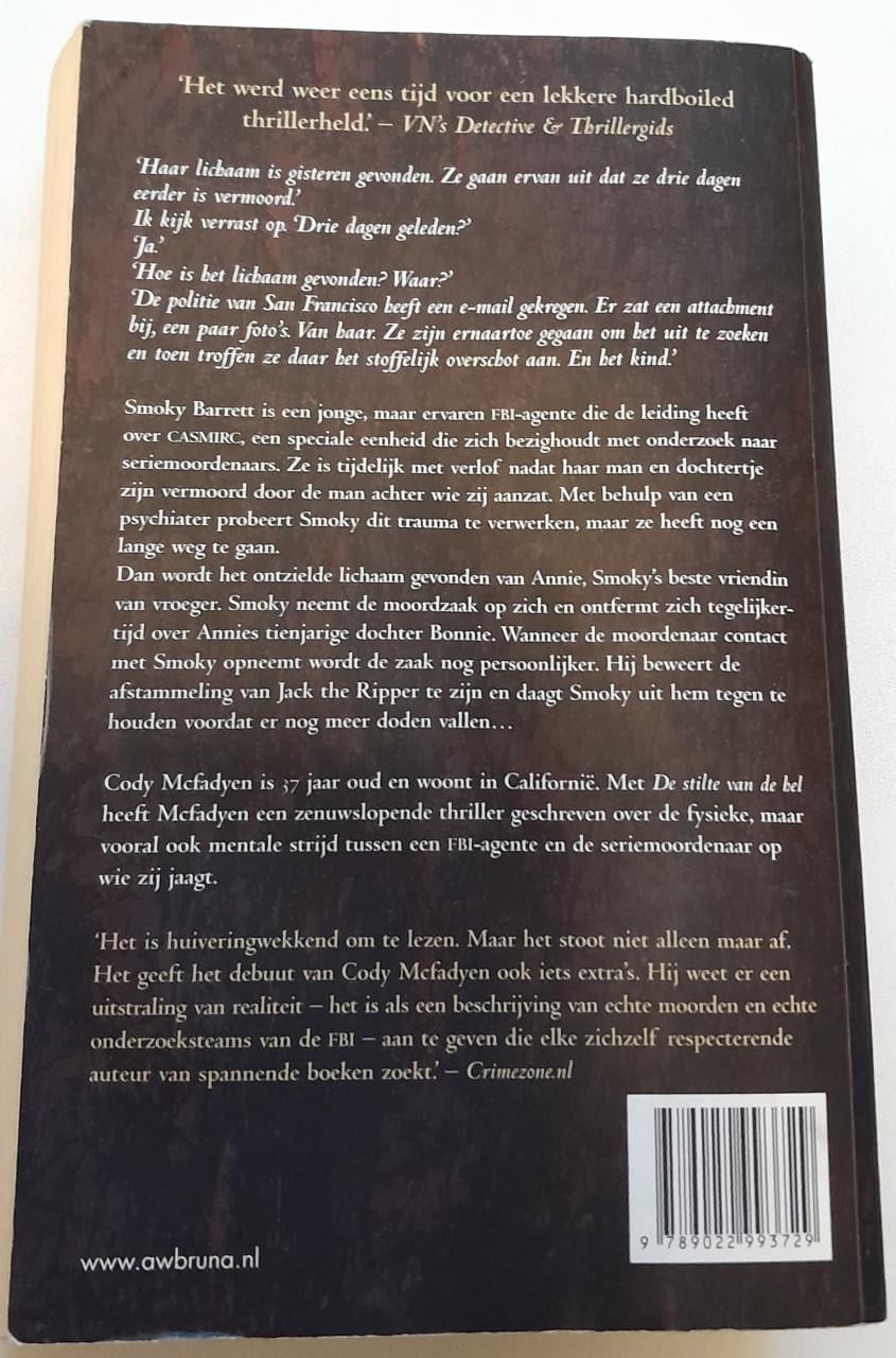 Serie Cody McFadyen. 4 Thrillers.