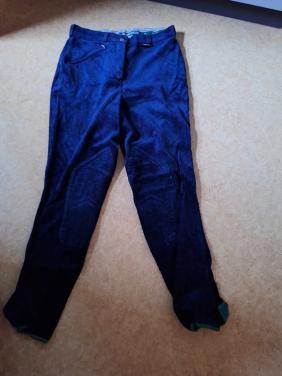 Horka Blauwe rib rijbroek mt 40