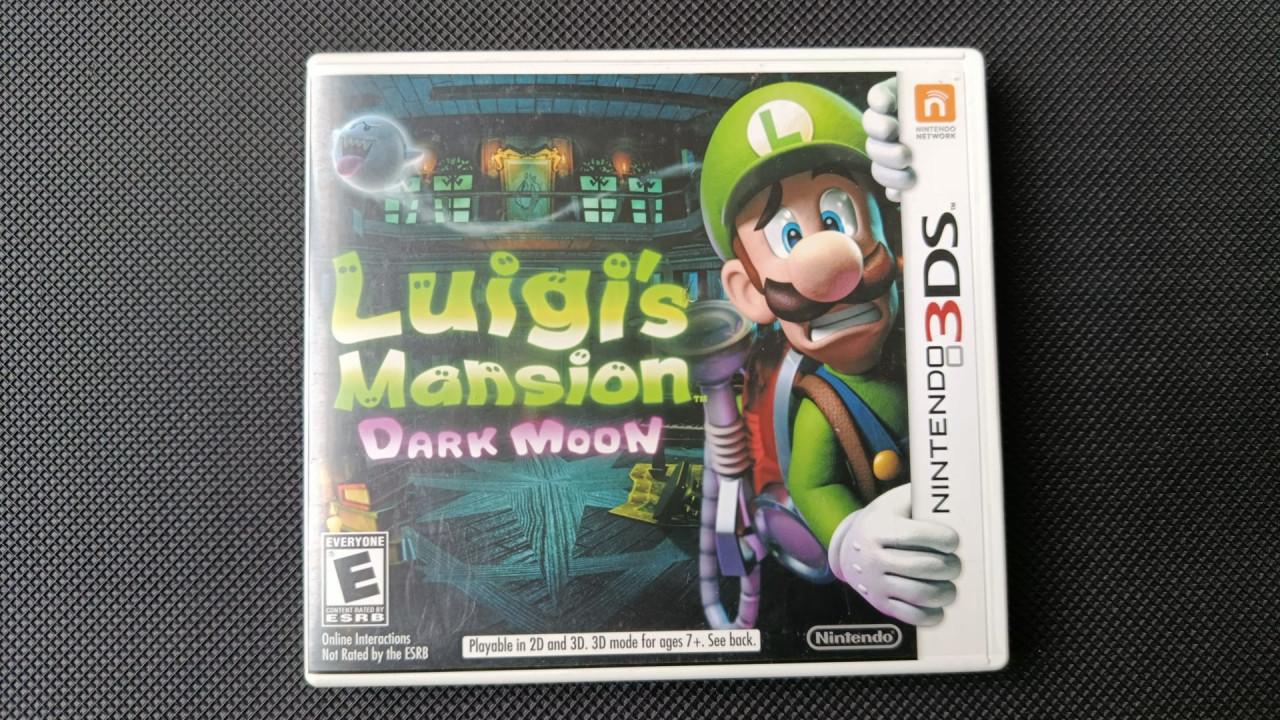 Nintendo 3DS Luigi's Mansion Dark Moon