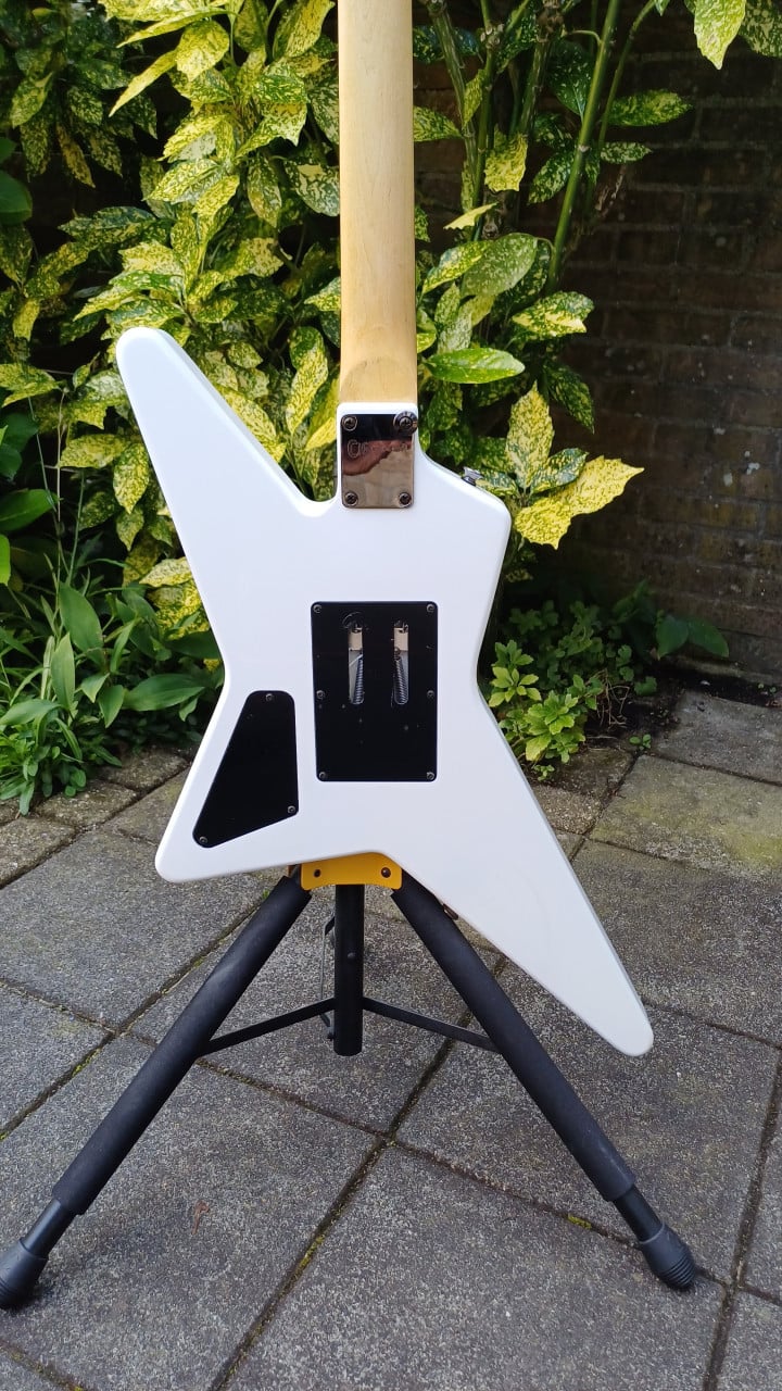 Charvel Star in Snow White met koffer