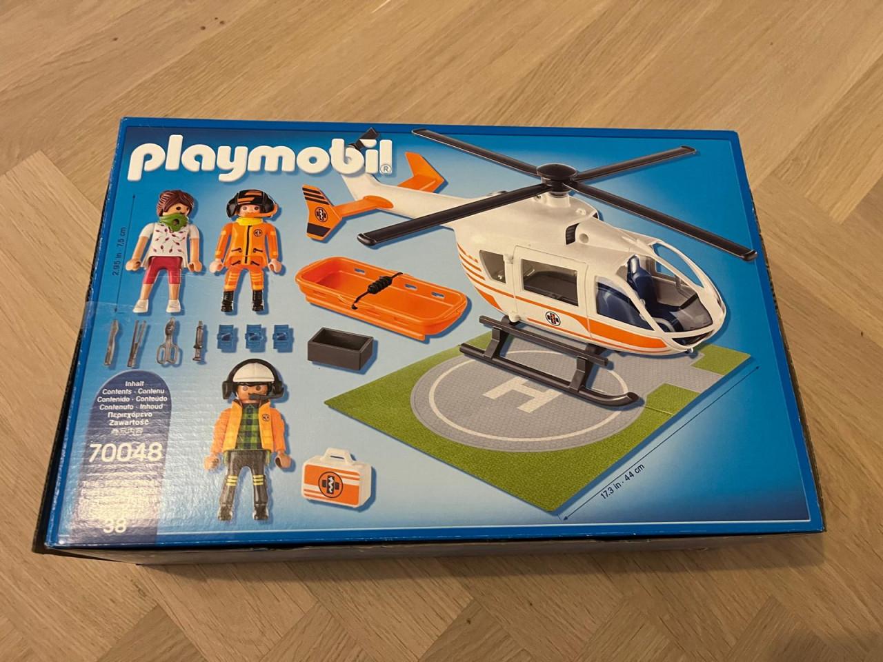 PLAYMOBIL City Life Eerste hulp helikopter - 70048