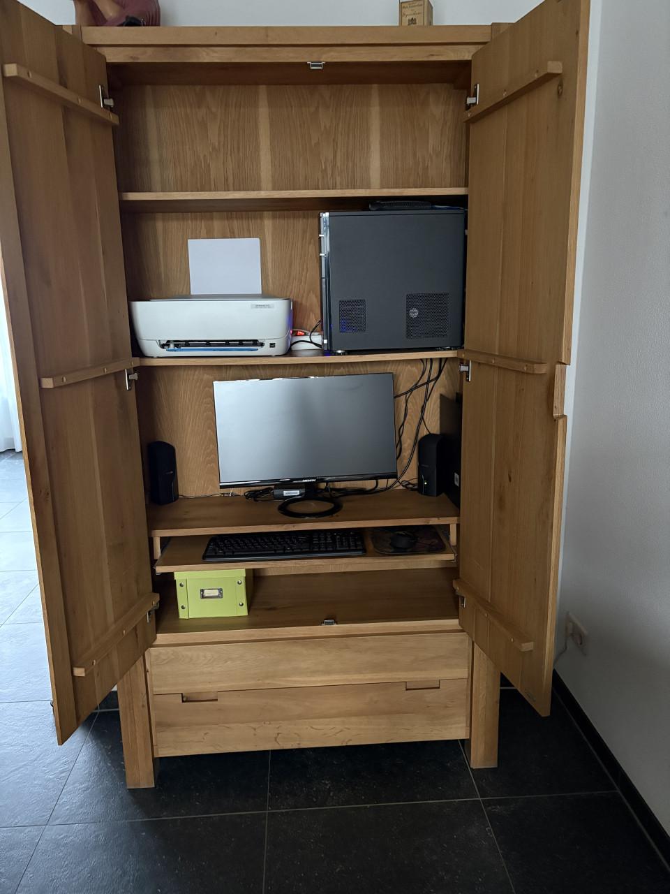 Te koop: Massief eiken inrichting woonkamer