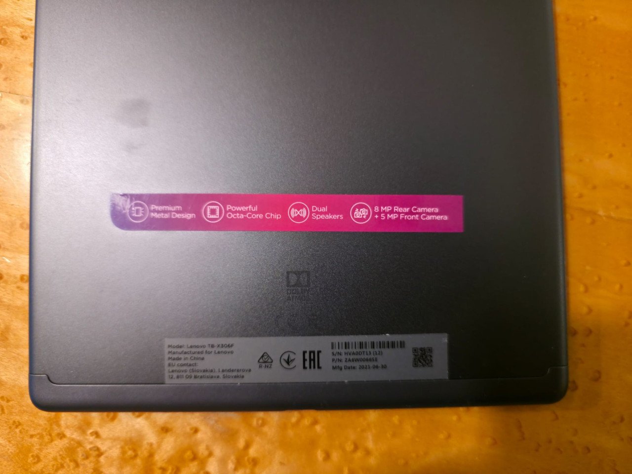 Tablet Lenovo Tab