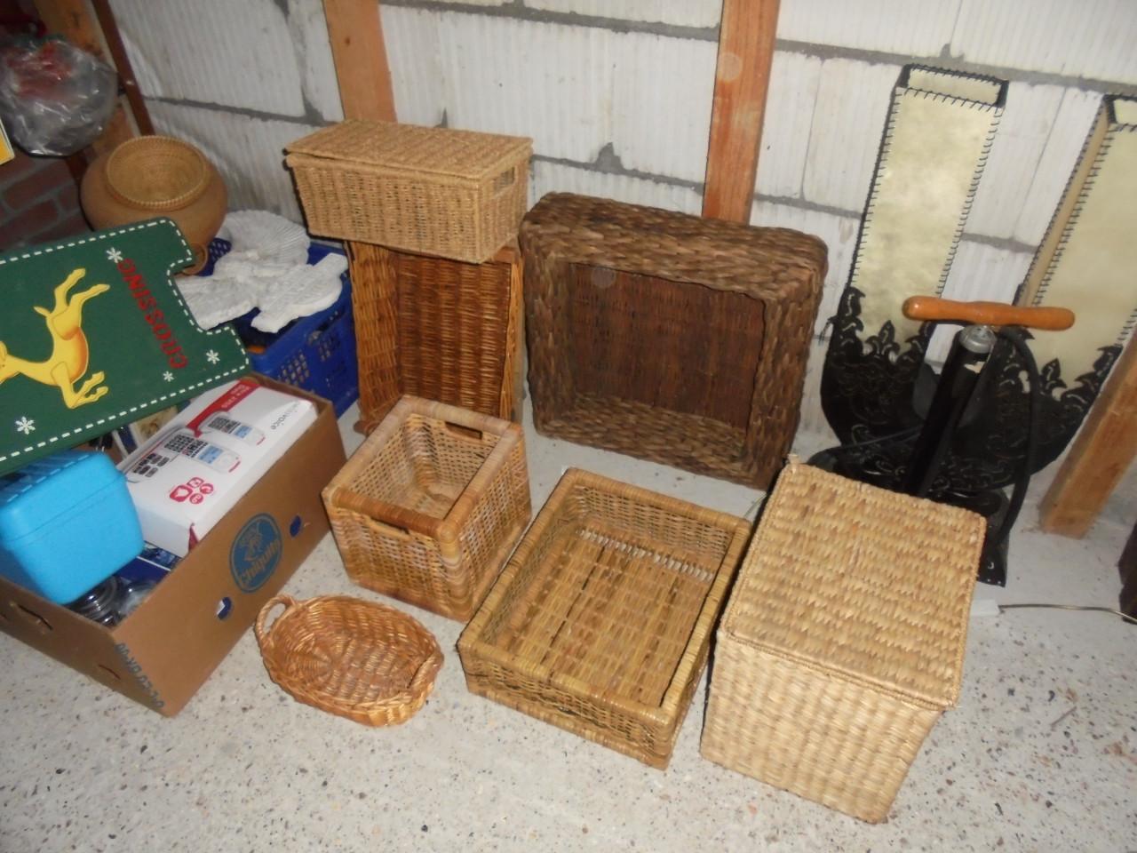 Rieten mandjes