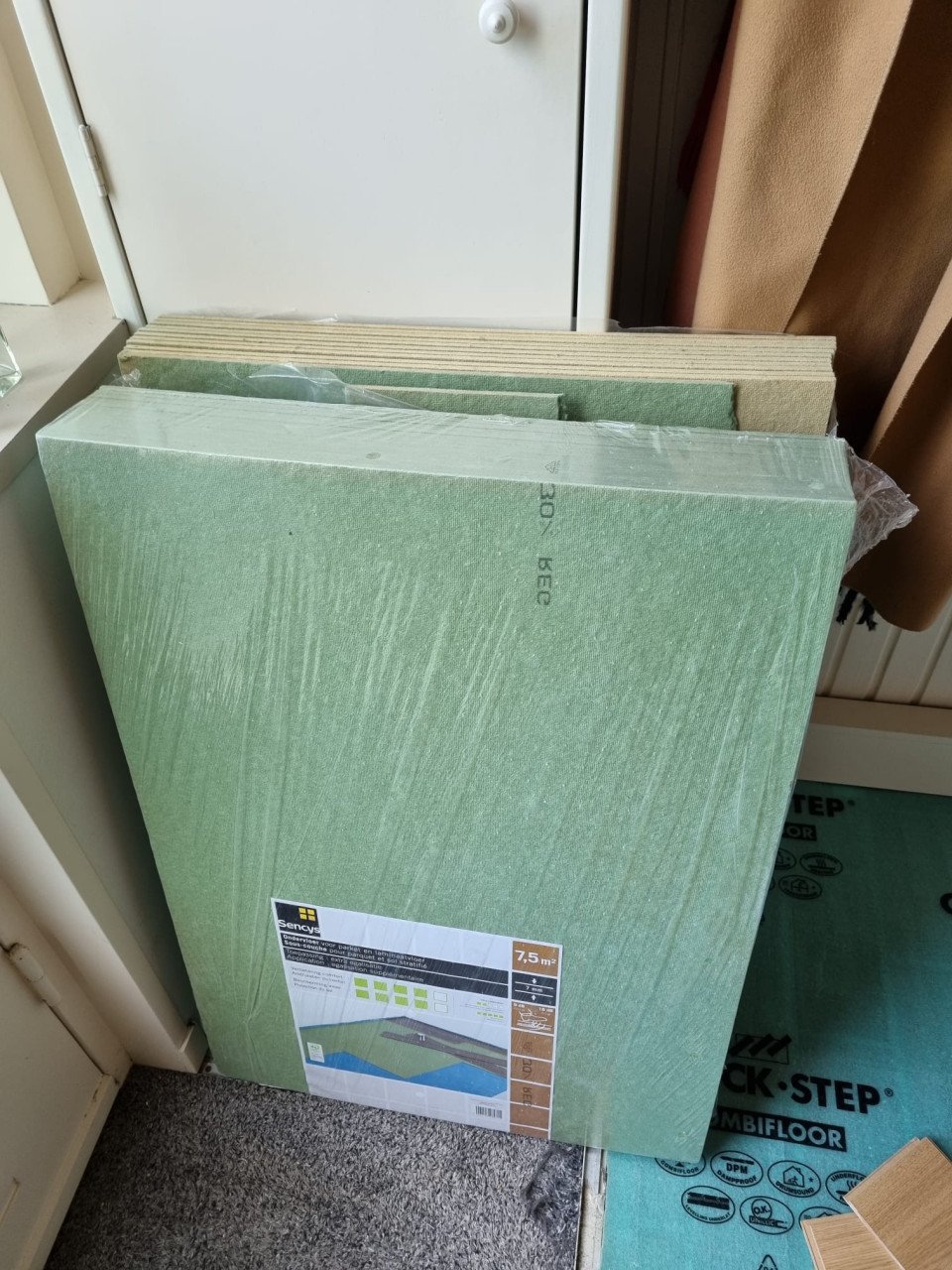 Groene ondervloer 2 halen, 1 betalen