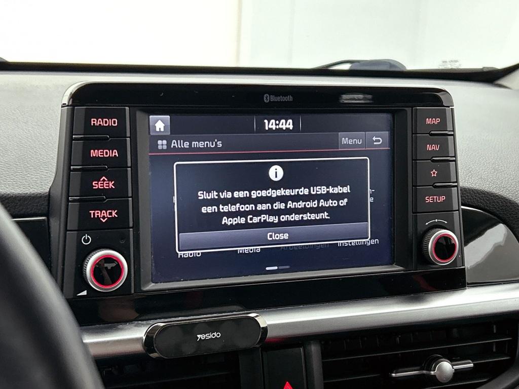 Kia Picanto 1.2 cvvt gt-line | stoel/stuurwielverwarming | climate control 