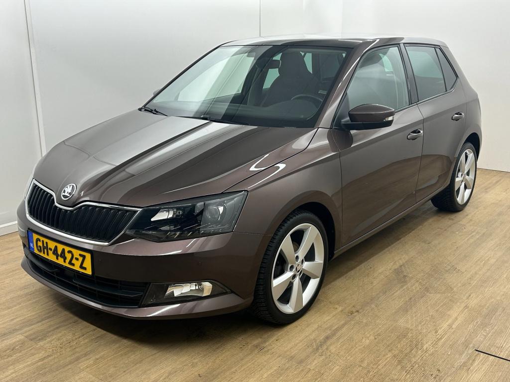 Skoda Fabia occasion 1.2 tsi first edition style | bruin | tweedehands skod