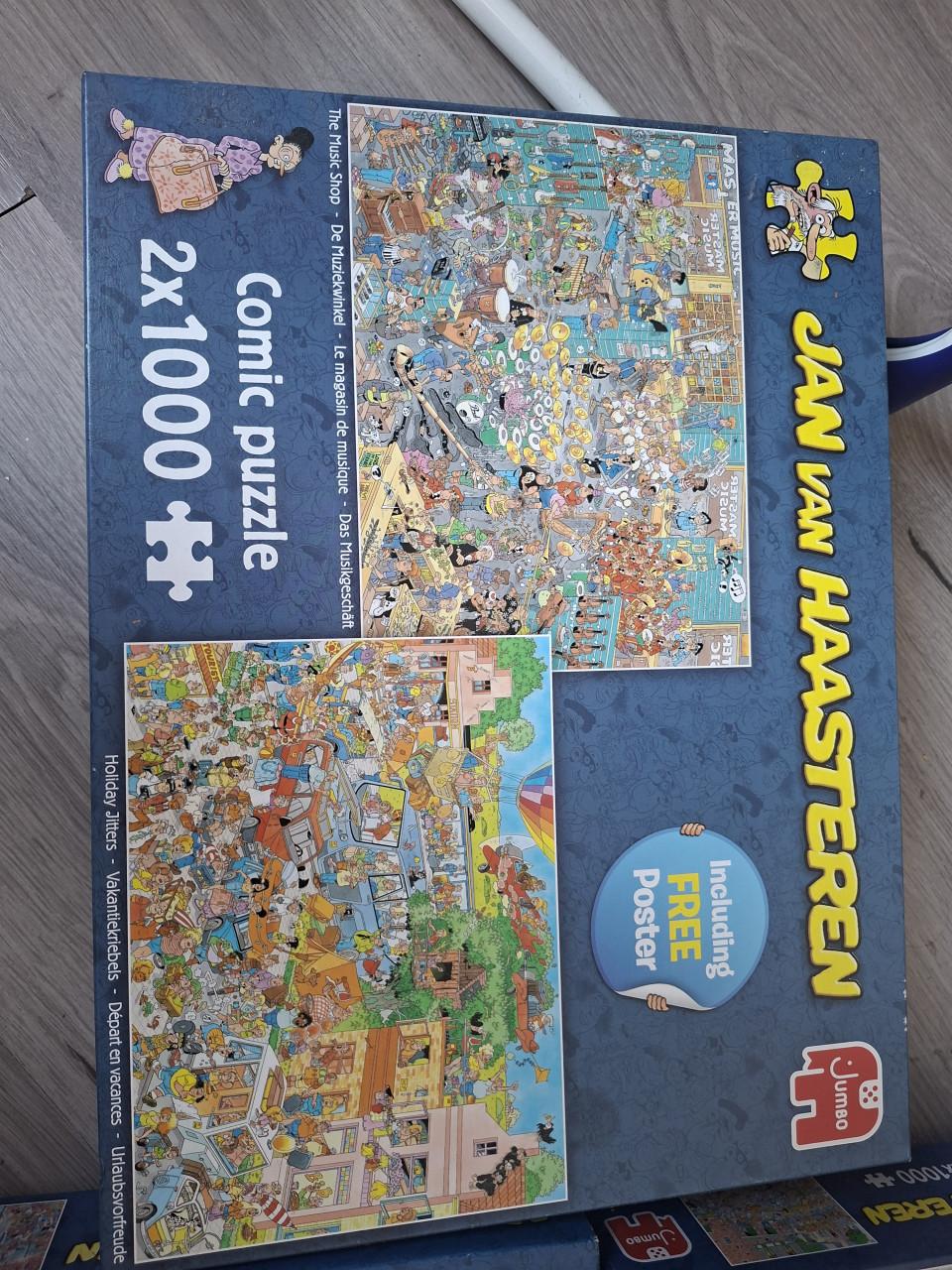 5 jan van haasteren puzzels 1000 stukjes
