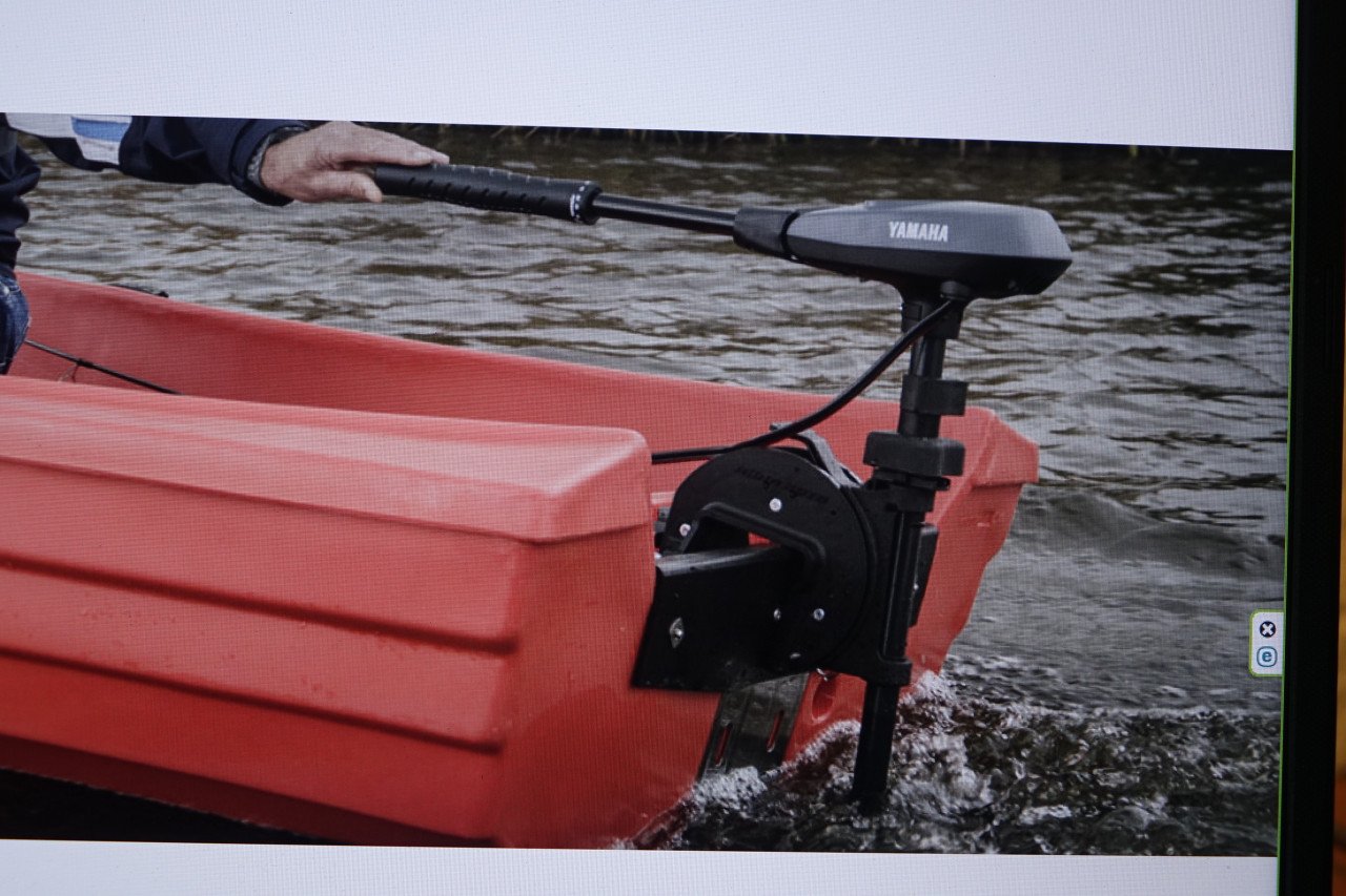 Nieuwe electrische Yamaha buitenboordmotor voor 150 euro