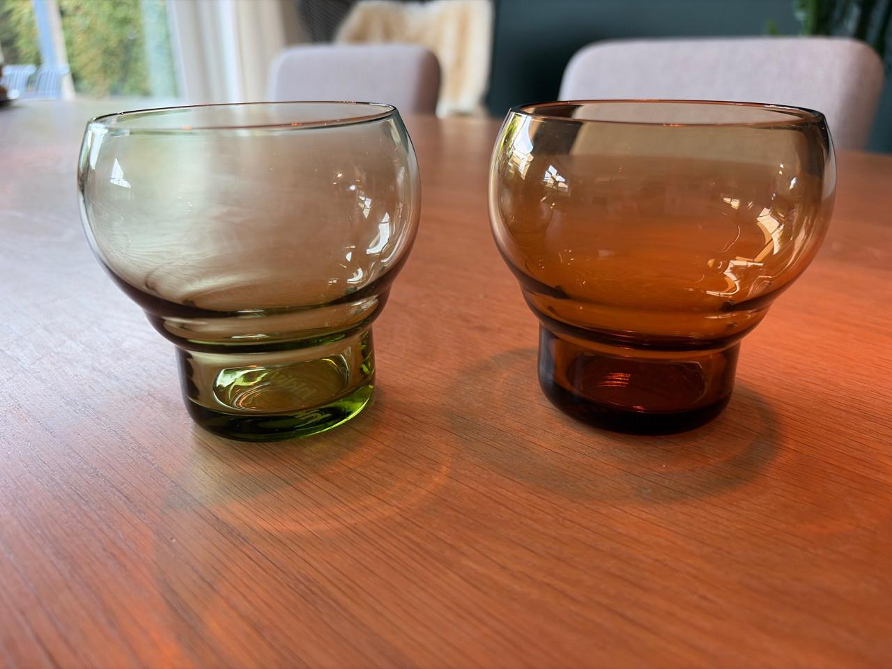 2x HK Living ‘70s waterglas