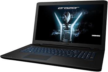Medion Erazer-17,3inch-Full HD-i7-werk16giga-W11-SSD-Office2019-Goede Accu