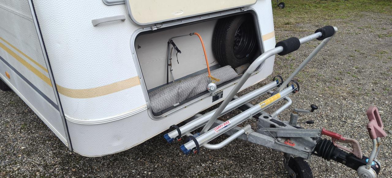 Knaus Sudwind 485 TU 1992Bjaar,Isabella voortent , Fietsedrager,Gas boiler