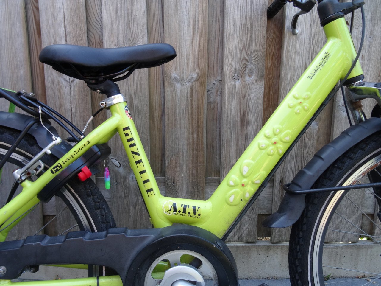 Gazelle A.T.V. 24 inch meisjesfiets 3 versnellingen
