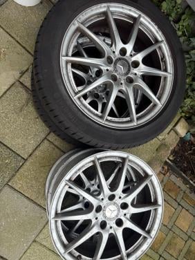Velgen 17 inch Mercedes B klasse