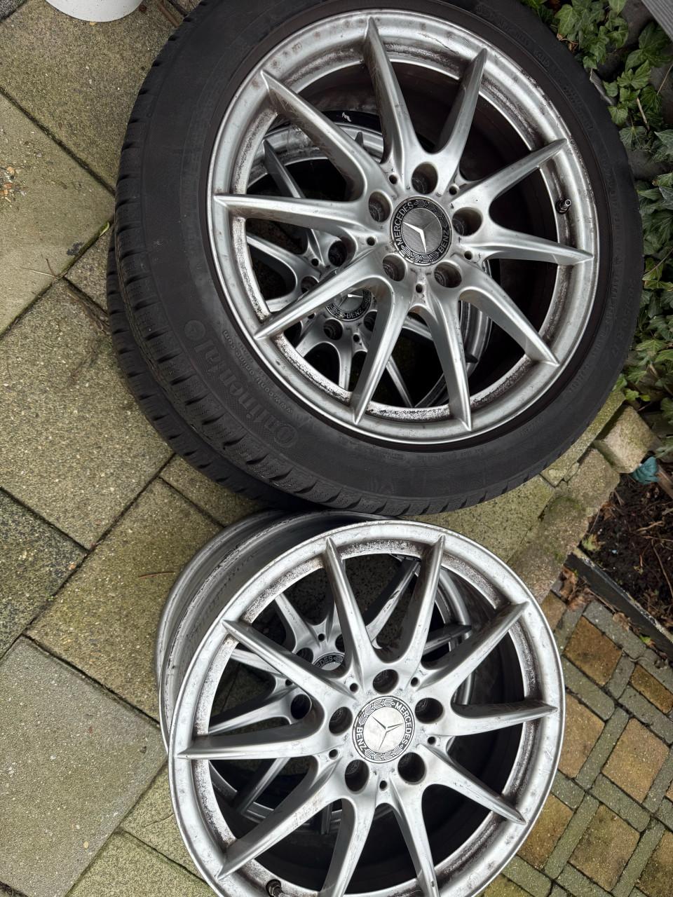 Velgen 17 inch Mercedes B klasse