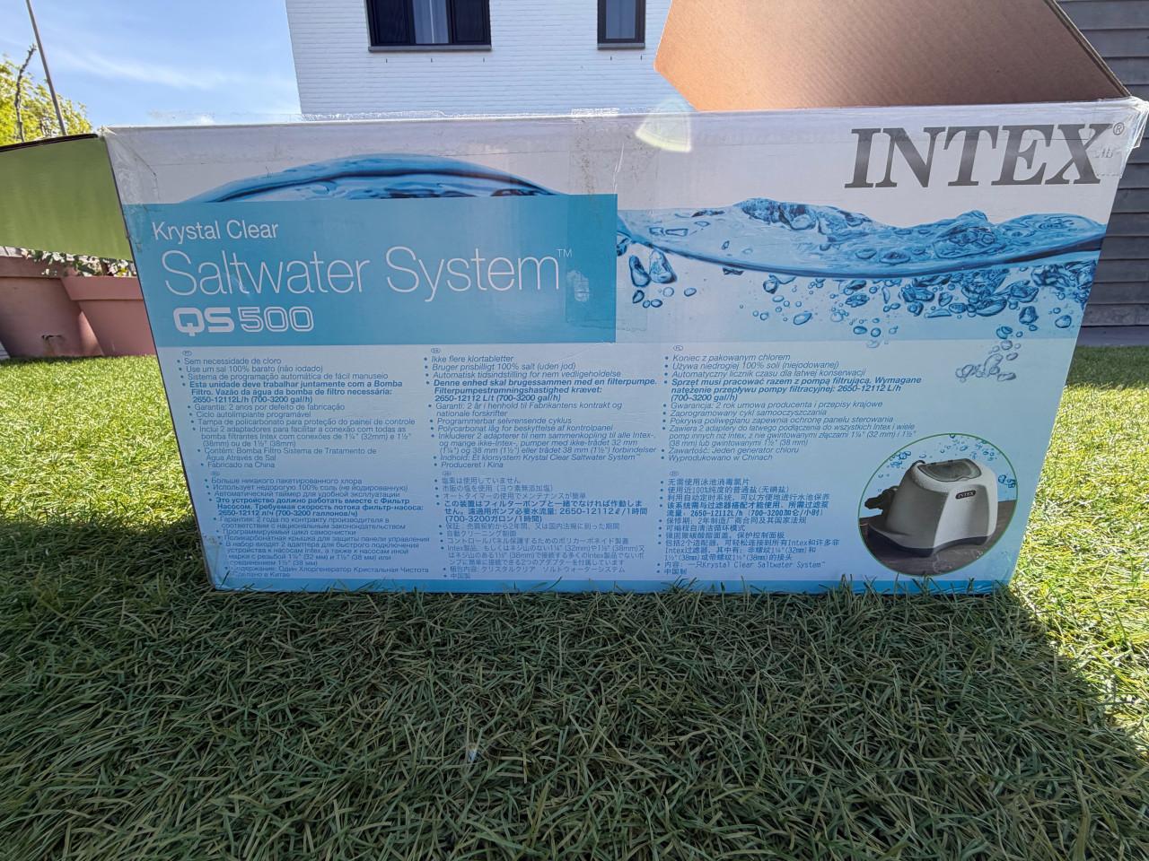 Intex Krystal Clear Saltwater System QS500 Zoutwatersysteem