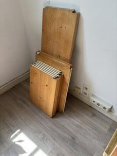 Lockers geel /flip-overs/ handsanitair standaard/Lundia planken