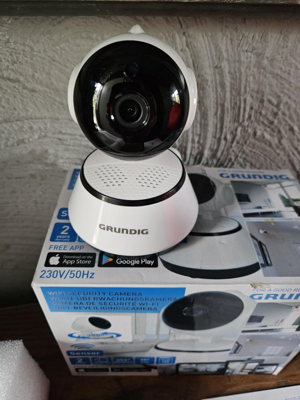 Zgan Grundig Wifi Beveiligingscamera - Binnencamera