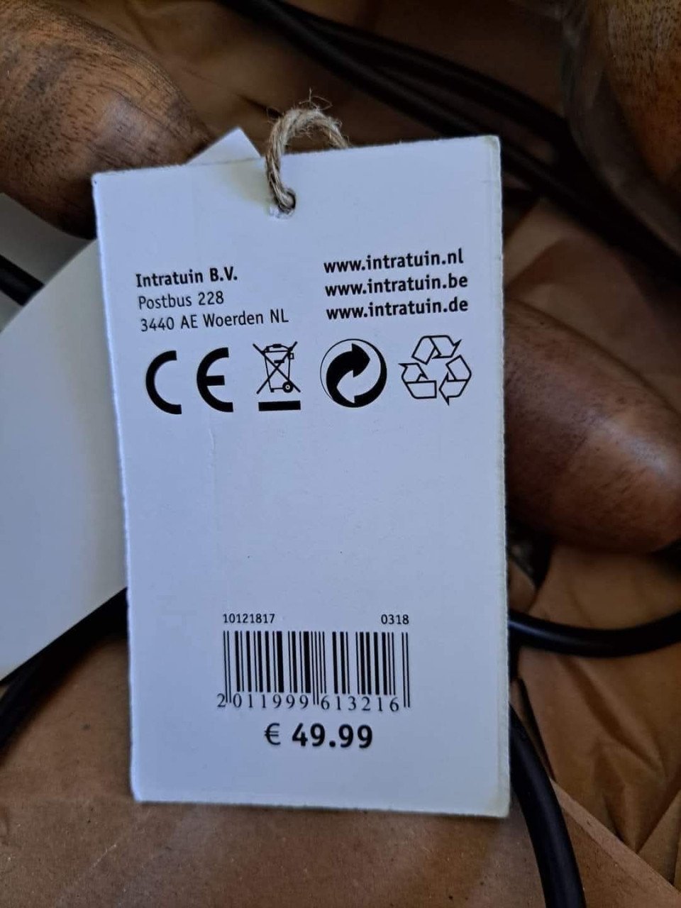 3 Nieuwe Hanglampen Intratuin Hout/glas