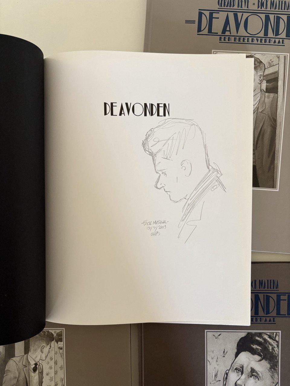 De avonden van Gerard Reve, getekend door Dick Matena