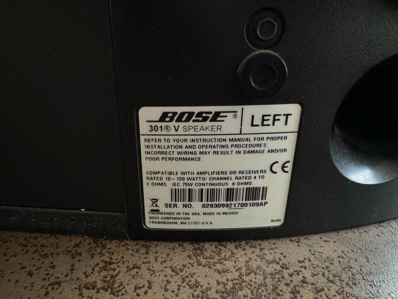 Bose v301 speakers 150Watt