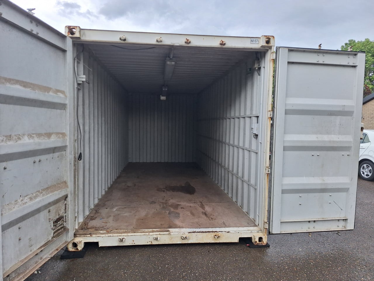 Container 20ft, zeecontainer, opslagcontainer, berging
