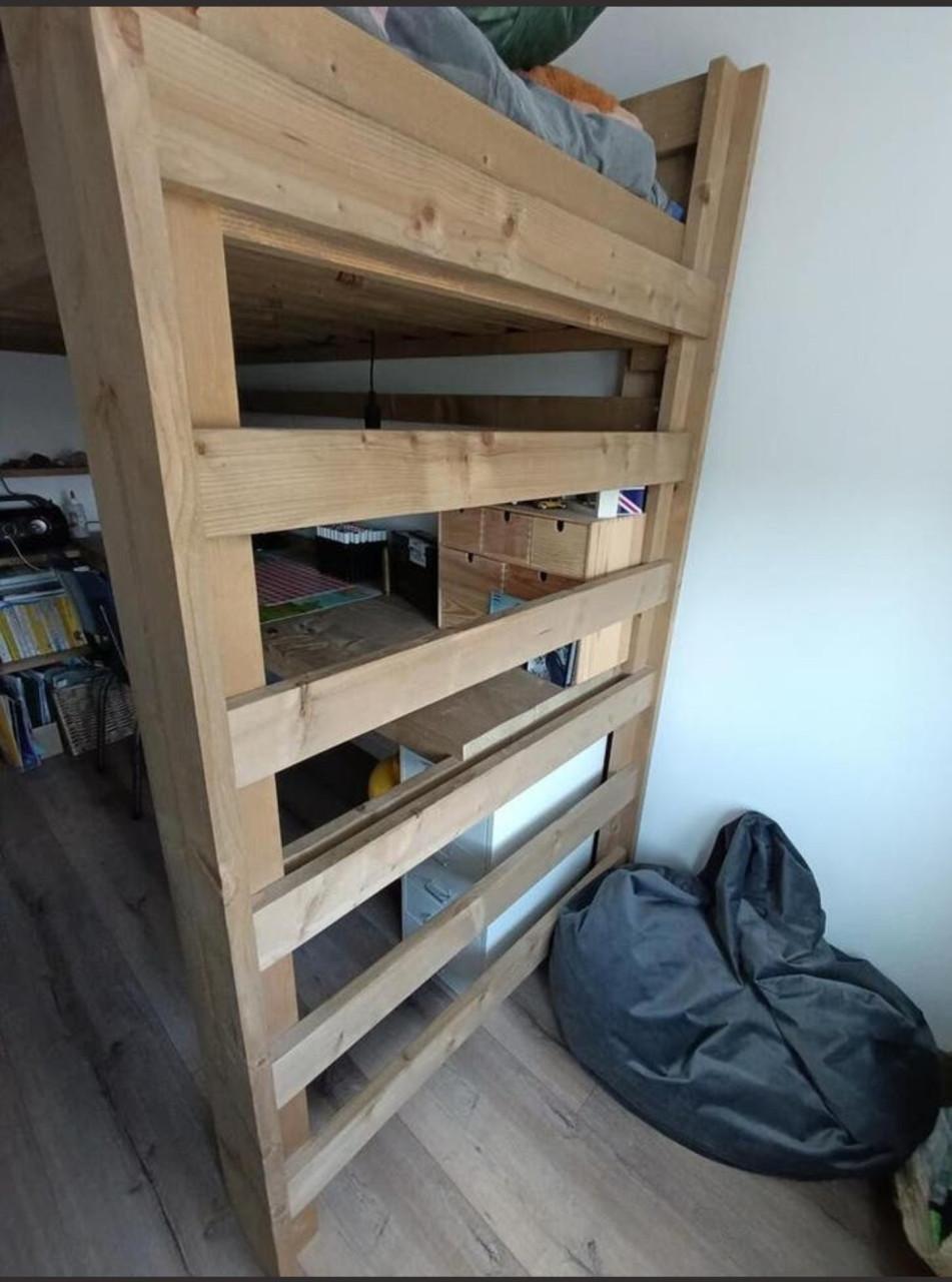 Hoogslaper steigerhout