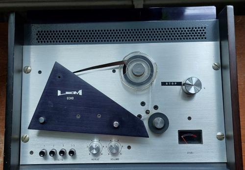 LEM BABY tape echo mixer amplifier in flight case