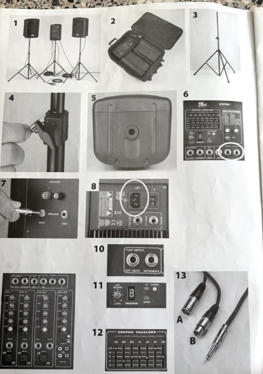 Compact PA system
