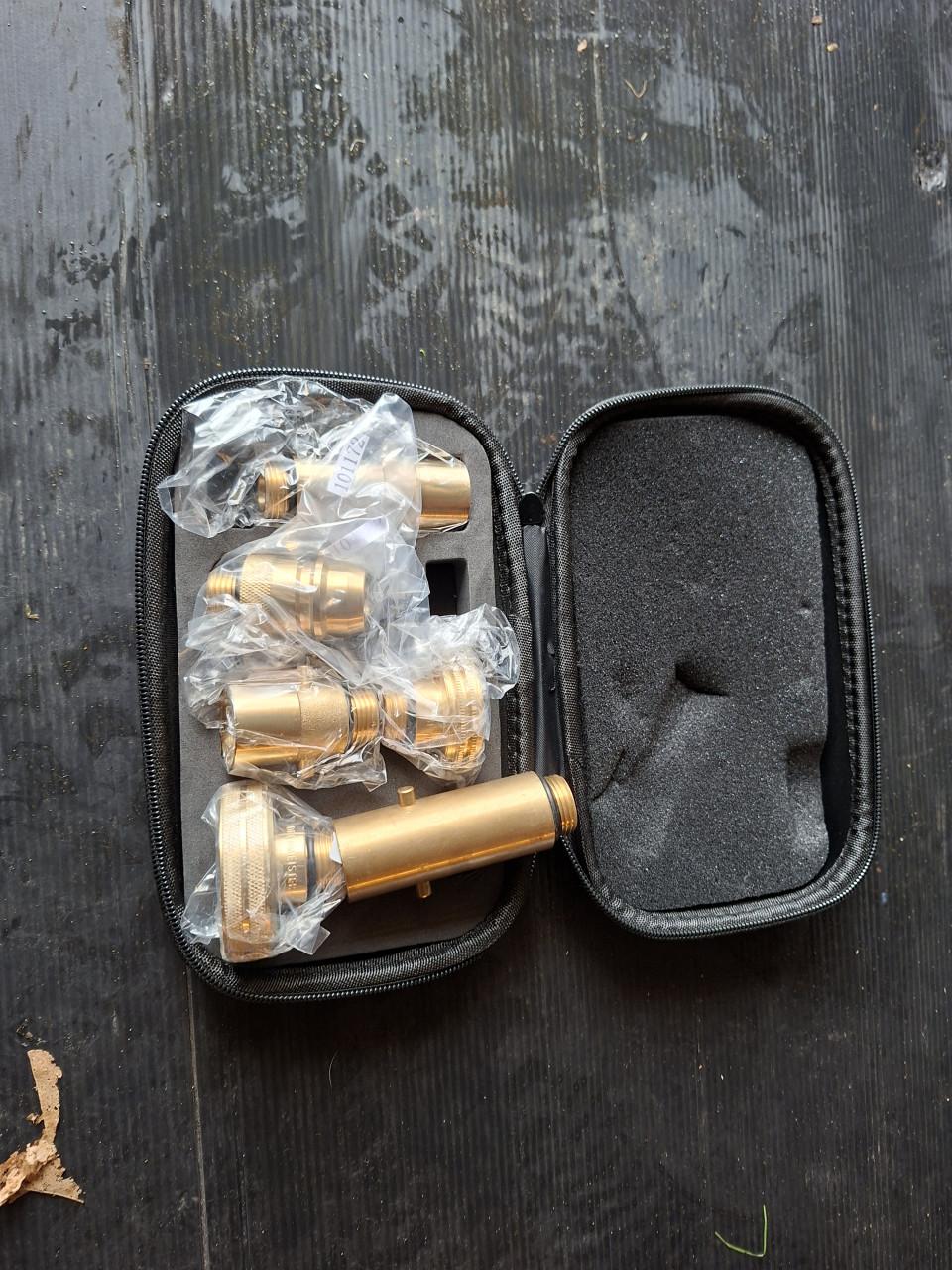 Gas aansluiting adapter set