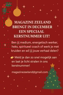 Heb je een praktijk? adverteer in magazine Zeeland, kerst editie!