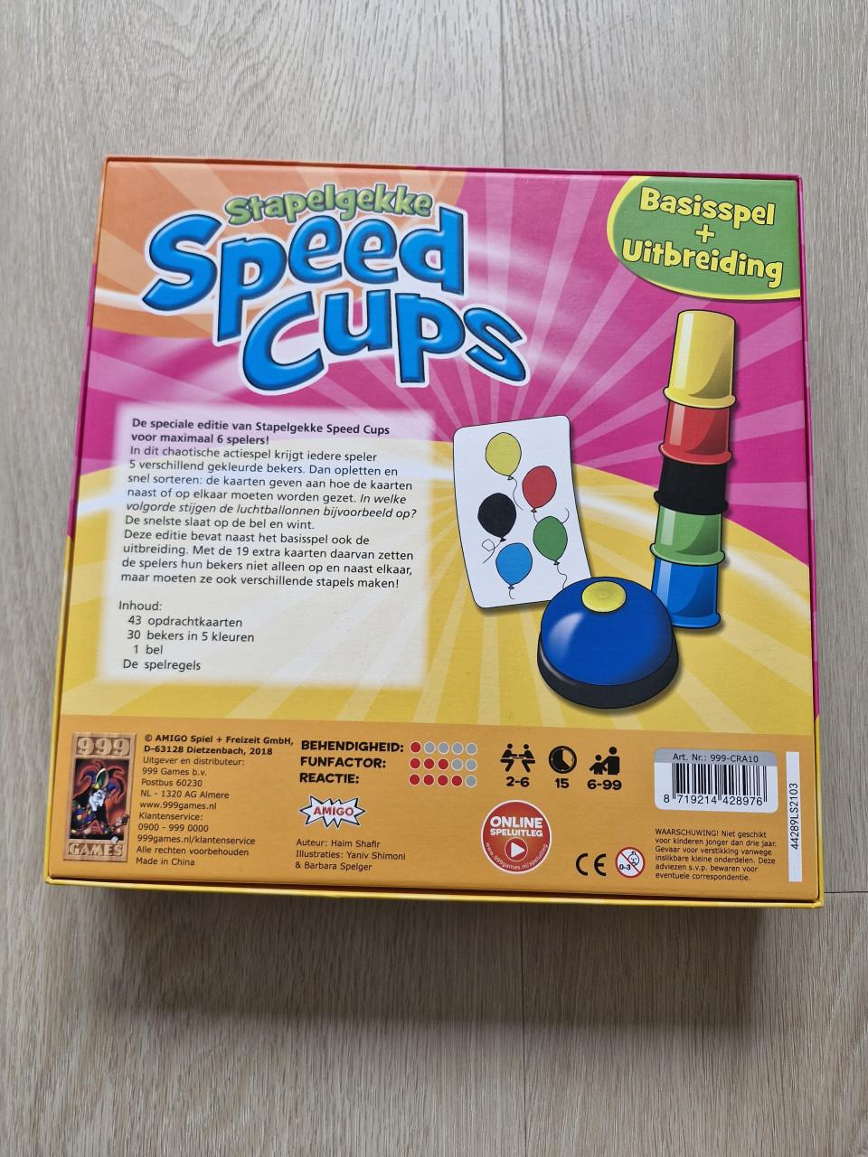 Speed Cups basisspel + uitbreiding
