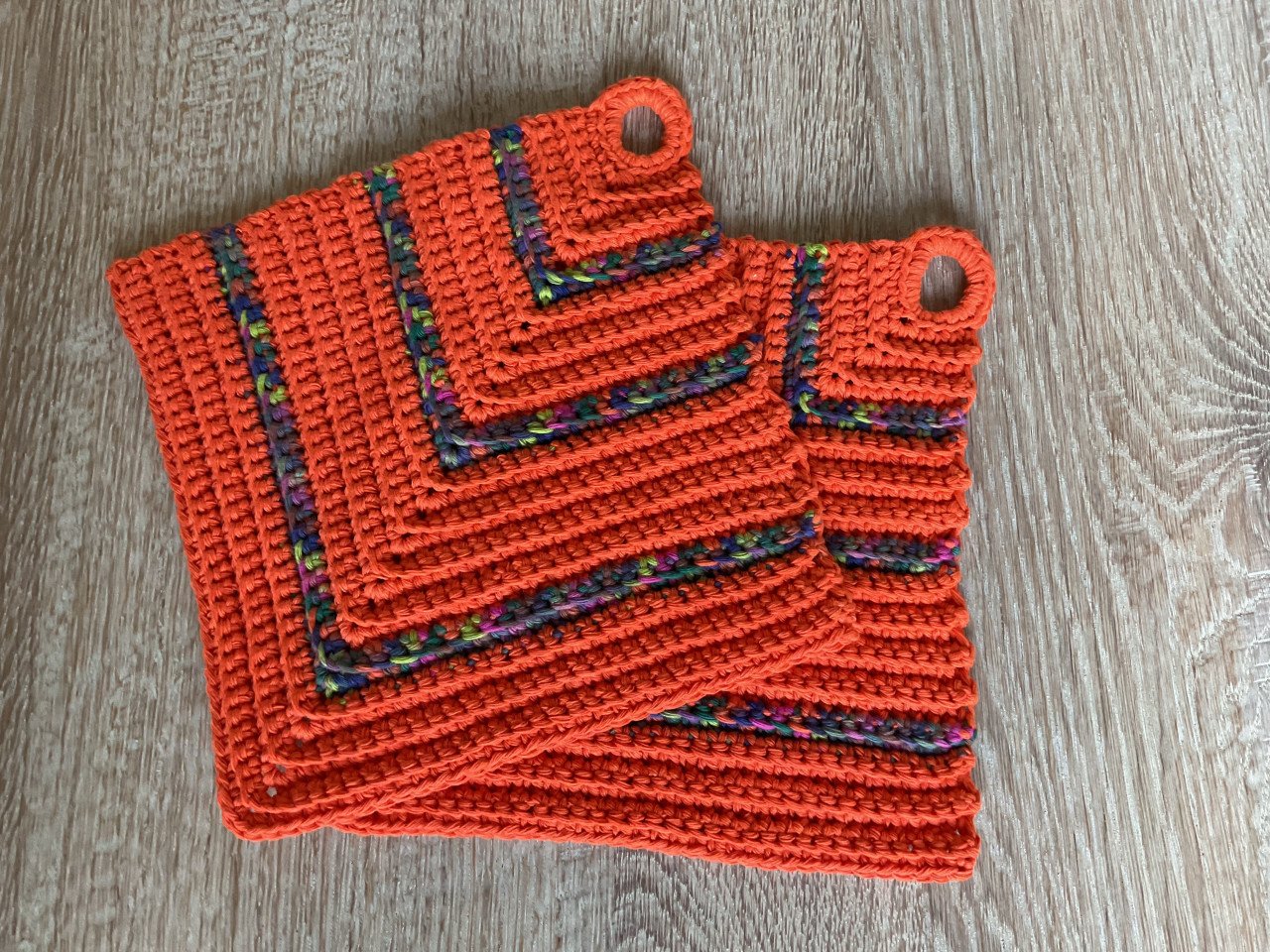 Gehaakte nieuwe Pannenlappen