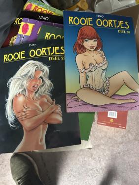 Stripboeken rooie oortjes