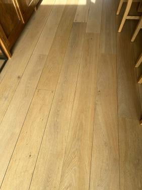 Eikenhouten vloer 45m2