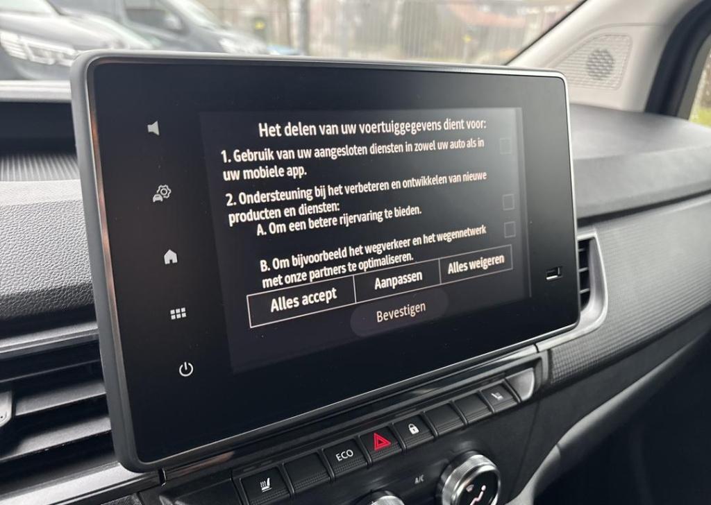 Renault Kangoo e-tech advance l2 44 kwh dc - privacy glass voor de zijruite