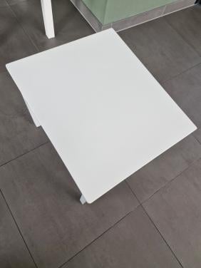 Tafeltje wit 50 bij 60