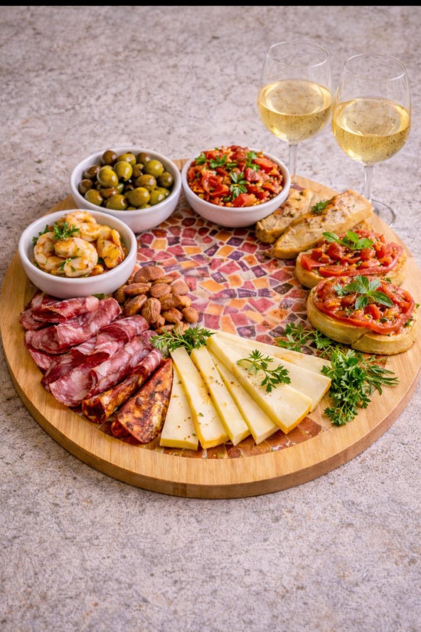 Workshop mozaïek borrelplank