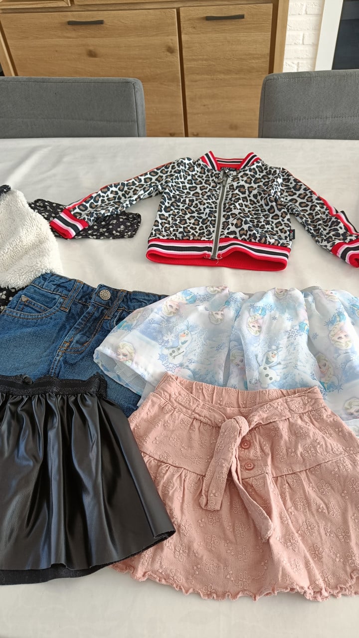 42 delig meisjespakket maat  86-93