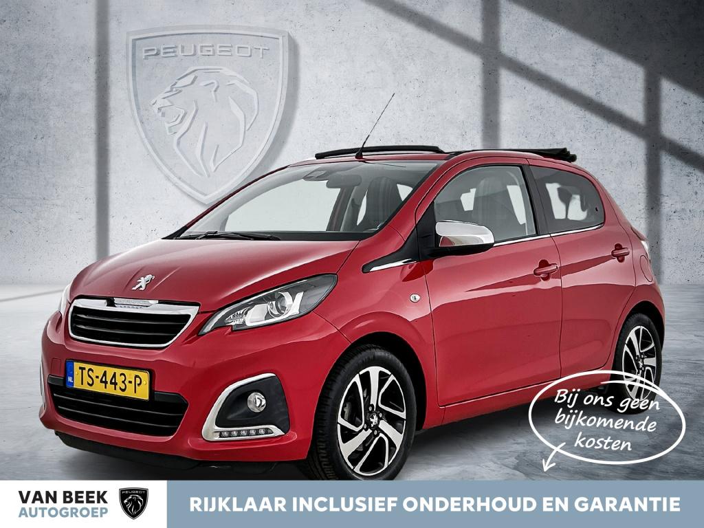 Peugeot 108 72pk allure top! | rijklaar | canvas dak | camera | climate con
